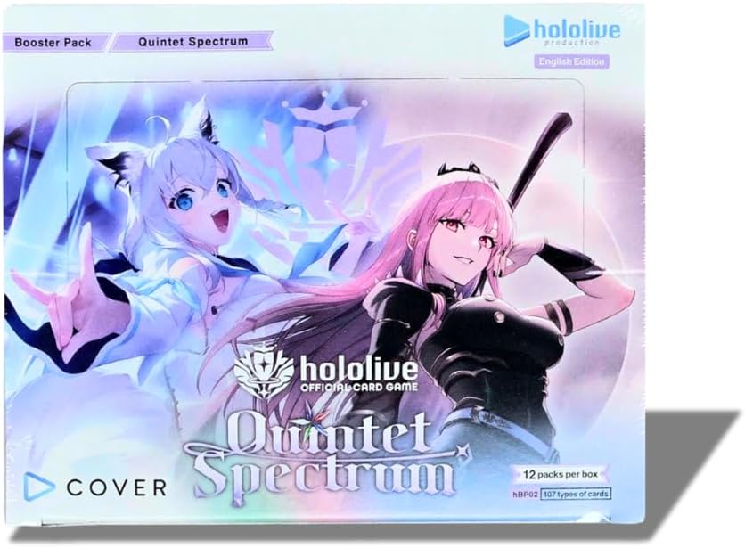 Hololive: Quintet Spectrum Booster Box Hololive: Quintet Spectrum Booster Box