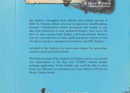 Gamers Guild AZ Homie & The Dude Sky Zephyrs RPG (Pre-Order) Quartermaster Direct