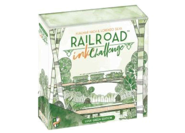 Gamers Guild AZ Horrible Guild Railroad Ink Challenge: Lush Green Edition GTS