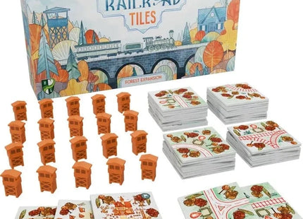 Gamers Guild AZ Horrible Guild Railroad Tiles: Forest Expansion (Pre-Order) ACD Distribution