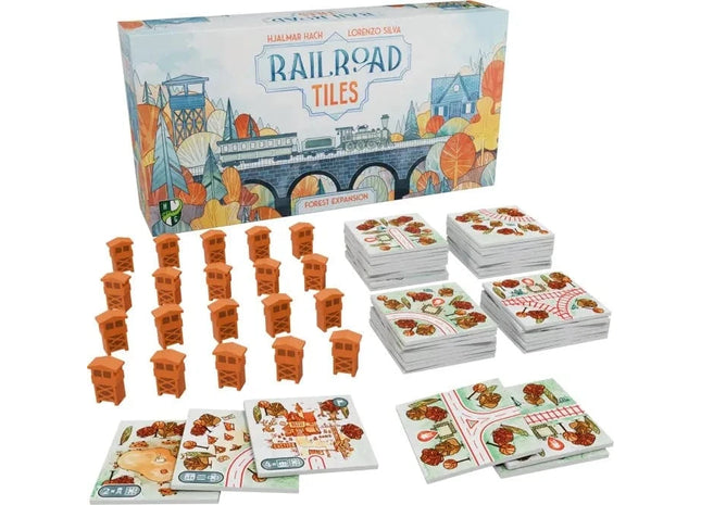 Gamers Guild AZ Horrible Guild Railroad Tiles: Forest Expansion (Pre-Order) ACD Distribution