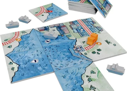 Gamers Guild AZ Horrible Guild Railroad Tiles: Lakes Expansion ACD Distribution