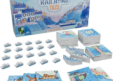 Gamers Guild AZ Horrible Guild Railroad Tiles: Lakes Expansion ACD Distribution