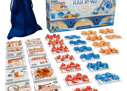 Gamers Guild AZ Horrible Guild Railroad Tiles: World Expansion (Pre-Order) ACD Distribution