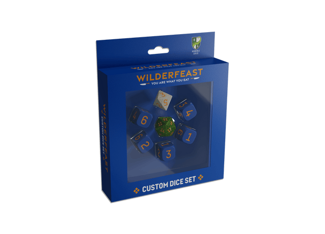 Gamers Guild AZ Horrible Guild Wilderfeast – Custom Dice Set - Black Friday ACD Distribution