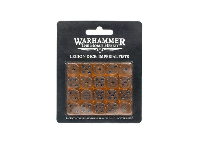 Gamers Guild AZ Horus Heresy Horus Heresy: Legion Dice - Imperial Fists Games-Workshop