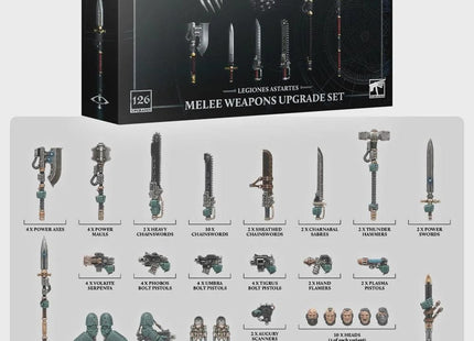 Gamers Guild AZ Horus Heresy Horus Heresy: Legiones Astartes - Melee Weapons Upgrade Set (Pre-Order) Games-Workshop