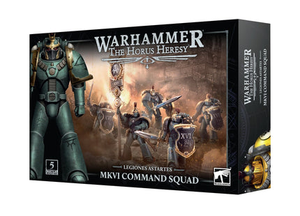 Gamers Guild AZ Horus Heresy Horus Heresy: Legiones Astartes - MKVI Command Squad (Pre-Order) Games-Workshop