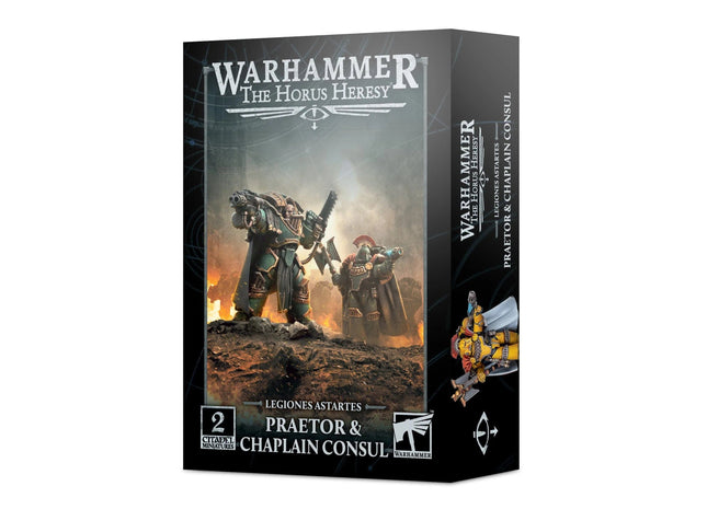 Gamers Guild AZ Horus Heresy Horus Heresy: Legiones Astartes - Praetor & Chaplain Consul Games-Workshop