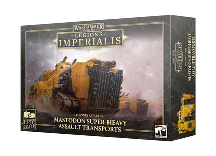 Gamers Guild AZ Horus Heresy Horus Heresy: Legions Imperialis: Mastodon Super-Heavy Assault Transports (Pre-Order) Games-Workshop