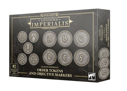 Gamers Guild AZ Horus Heresy Horus Heresy: Legions Imperialis: Order Tokens and Objectives Markers (Pre-Order) Games-Workshop