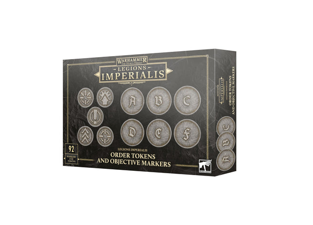 Gamers Guild AZ Horus Heresy Horus Heresy: Legions Imperialis: Order Tokens and Objectives Markers (Pre-Order) Games-Workshop