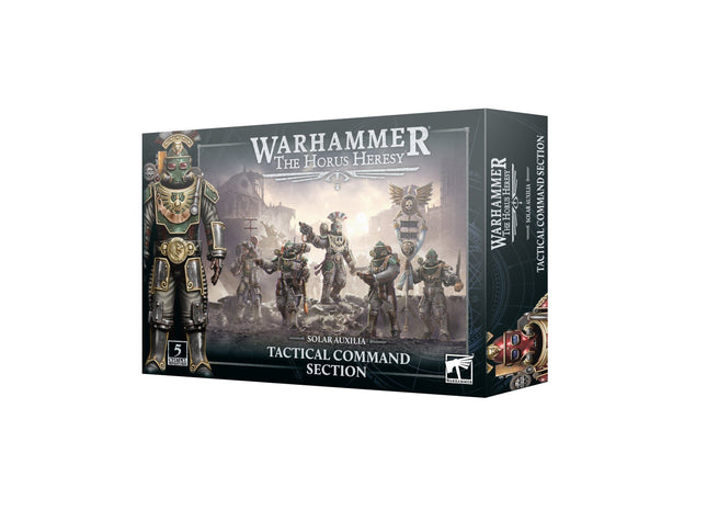 Gamers Guild AZ Horus Heresy Horus Heresy: Solar Auxilia: Tactical Command Section (Pre-Order) Games-Workshop
