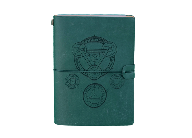 Gamers Guild AZ Hrothgar's Hoard Character Journal (Green) - Arcane Symbol (Pre-Order) Quartermaster Direct
