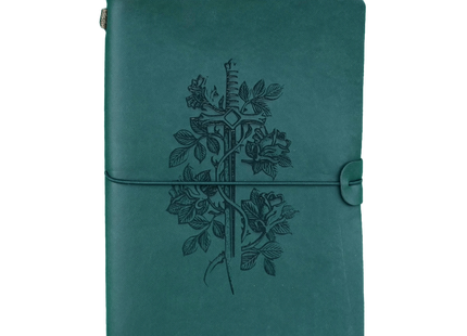 Gamers Guild AZ Hrothgar's Hoard Character Journal (Green) - Sword and Rose (Pre-Order) Quartermaster Direct