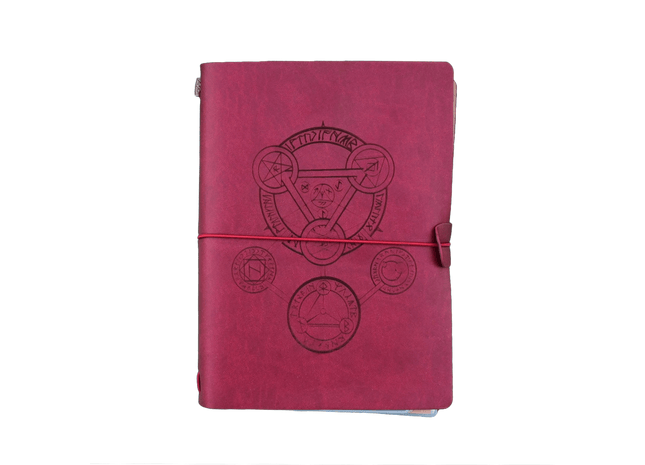 Gamers Guild AZ Hrothgar's Hoard Character Journal (Red) - Arcane Symbol (Pre-Order) Quartermaster Direct