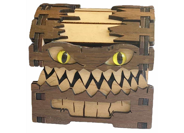 Gamers Guild AZ Hrothgar's Hoard Mimic Dice Chest: Maple (Pre-Order) GTS