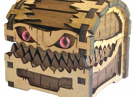 Gamers Guild AZ Hrothgar's Hoard Mimic Dice Chest: Walnut (Pre-Order) GTS