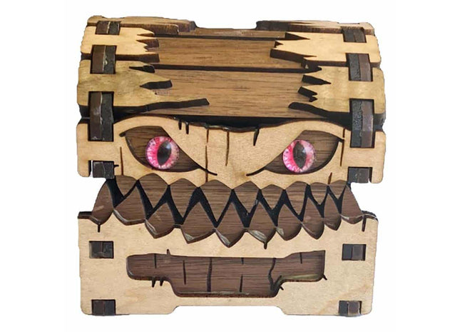 Gamers Guild AZ Hrothgar's Hoard Mimic Dice Chest: Walnut (Pre-Order) GTS