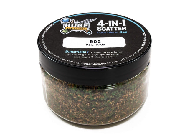 Gamers Guild AZ Huge Miniatures Huge Miniatures 4-in-1 Scatter - Bog Huge Miniatures