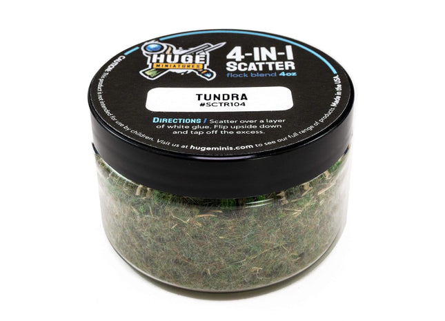 Gamers Guild AZ Huge Miniatures Huge Miniatures 4-in-1 Scatter - Tundra Huge Miniatures