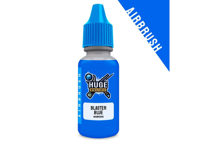 Gamers Guild AZ Huge Miniatures Huge Miniatures: Fluorescent Airbrush Paint - Blaster Blue Huge Miniatures