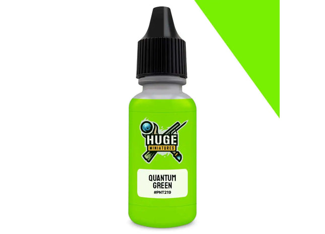 Gamers Guild AZ Huge Miniatures Huge Miniatures: Fluorescent Paint - Quantum Green Huge Miniatures