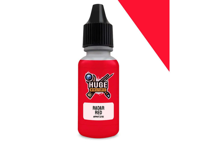 Gamers Guild AZ Huge Miniatures Huge Miniatures: Fluorescent Paint - Radar Red Huge Miniatures