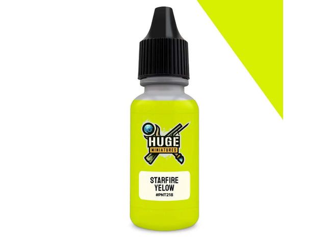 Gamers Guild AZ Huge Miniatures Huge Miniatures: Fluorescent Paint - Starfire Yellow Huge Miniatures
