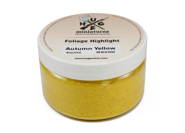 Gamers Guild AZ Huge Miniatures Huge Miniatures Foliage Accent - Autumn Yellow Huge Miniatures