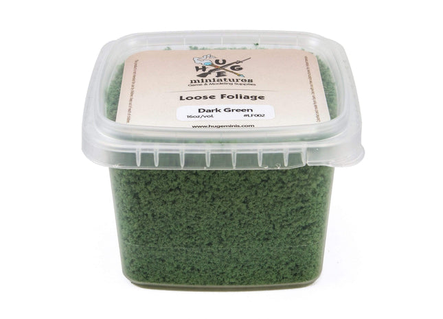 Gamers Guild AZ Huge Miniatures Huge Miniatures Loose Foliage - Dark Green Huge Miniatures