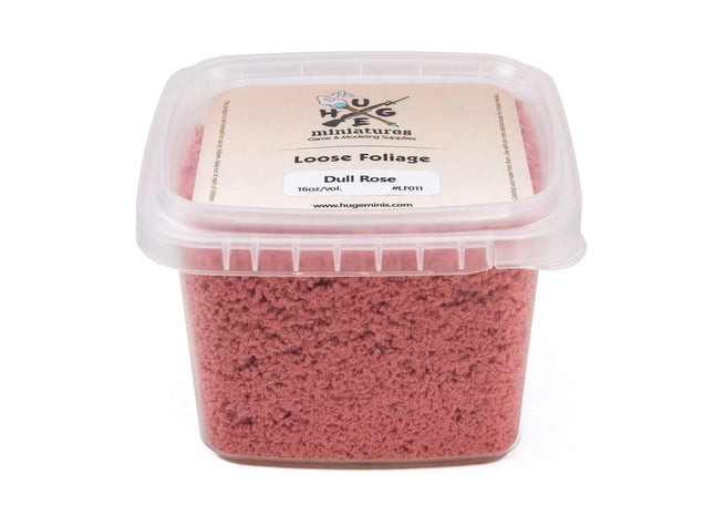 Gamers Guild AZ Huge Miniatures Huge Miniatures Loose Foliage - Dull Rose Huge Miniatures