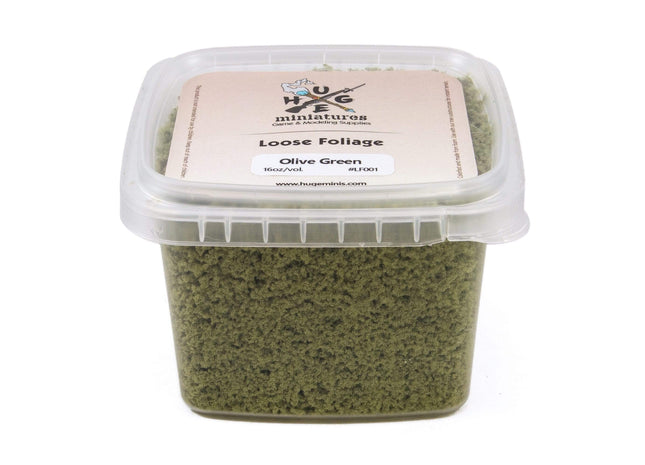 Gamers Guild AZ Huge Miniatures Huge Miniatures Loose Foliage - Olive Green Huge Miniatures