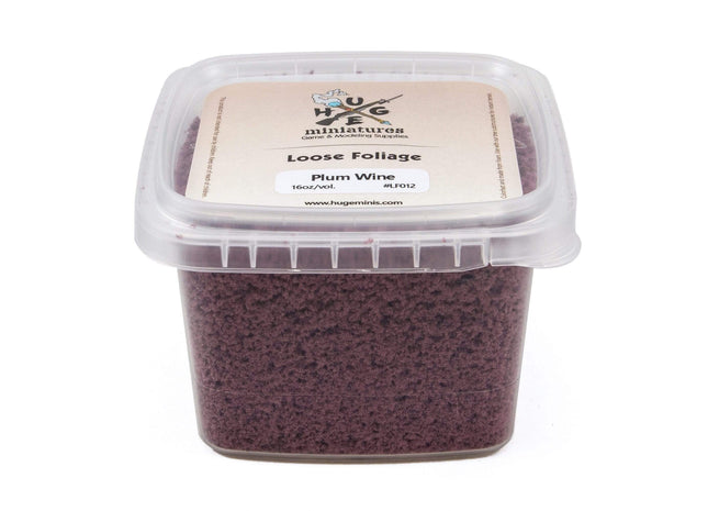Gamers Guild AZ Huge Miniatures Huge Miniatures Loose Foliage - Plum Wine Huge Miniatures