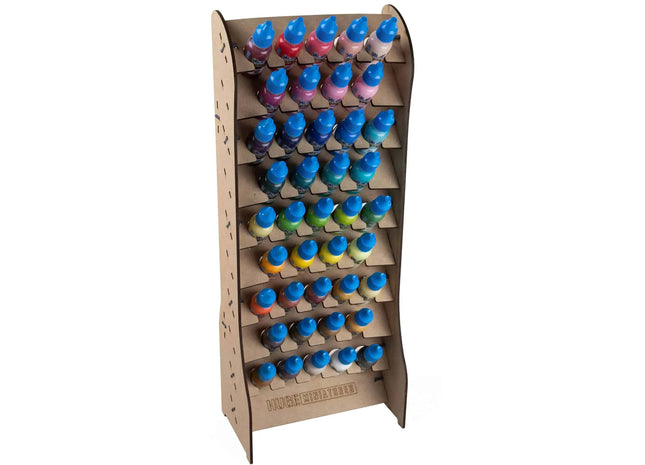Gamers Guild AZ Huge Miniatures Huge Miniatures MDF Paint Display Rack Huge Miniatures