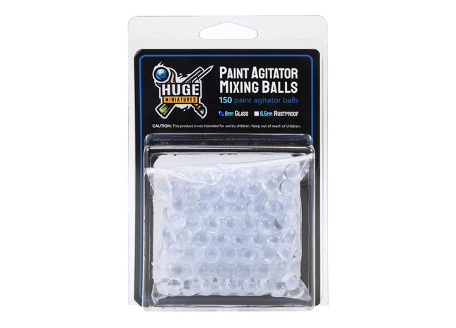Gamers Guild AZ Huge Miniatures Huge Miniatures Paint Agitator Mixing Balls (150) Huge Miniatures
