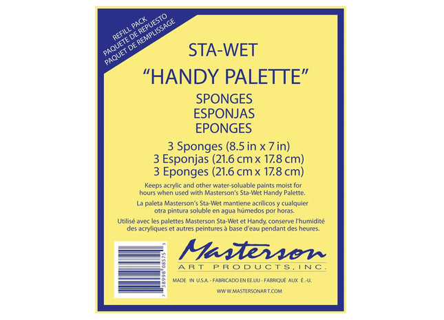 Gamers Guild AZ Huge Miniatures Huge Miniatures: Reusable Wet Palette Sponges Huge Miniatures