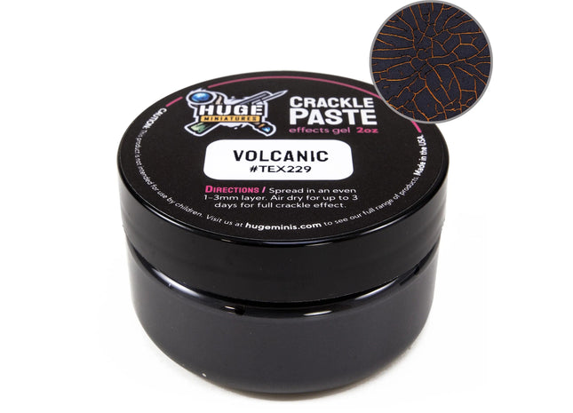 Gamers Guild AZ Huge Miniatures Huge Miniatures Volcanic Crackle Paste Huge Miniatures