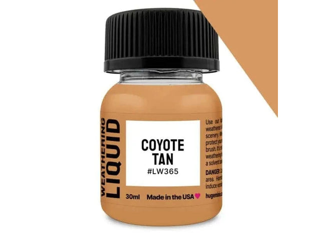 Gamers Guild AZ Huge Miniatures Huge Miniatures Weathering Liquid - Coyote Tan Huge Miniatures