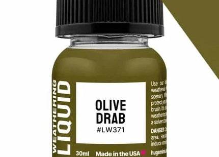 Gamers Guild AZ Huge Miniatures Huge Miniatures Weathering Liquid - Olive Drab Huge Miniatures