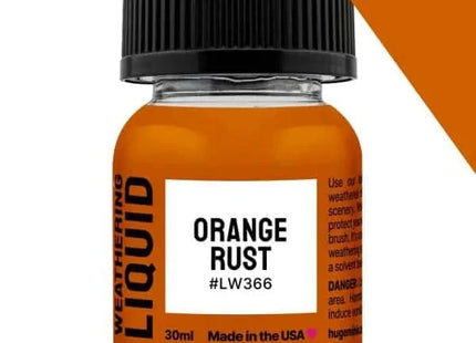 Gamers Guild AZ Huge Miniatures Huge Miniatures Weathering Liquid - Orange Rust Huge Miniatures