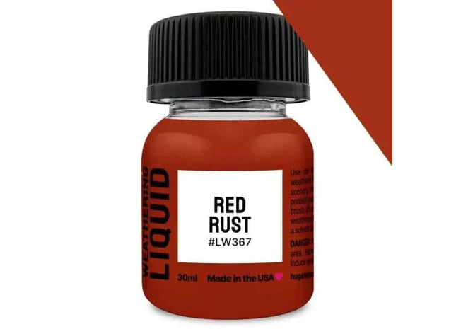 Gamers Guild AZ Huge Miniatures Huge Miniatures Weathering Liquid - Red Rust Huge Miniatures