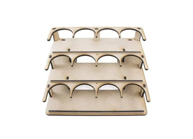 Gamers Guild AZ Huge Miniatures Huge Miniatures Weathering Powder Display Rack Huge Miniatures