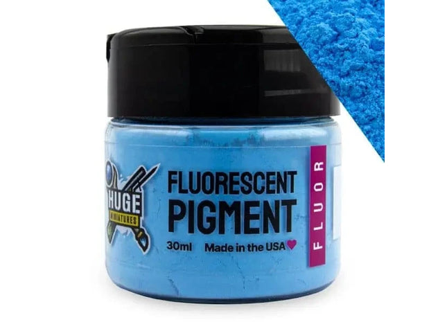 Gamers Guild AZ Huge Miniatures Huge Miniatures Weathering Powder - Neon Blue Huge Miniatures