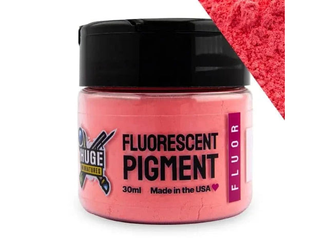 Gamers Guild AZ Huge Miniatures Huge Miniatures Weathering Powder - Neon Red Huge Miniatures