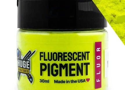 Gamers Guild AZ Huge Miniatures Huge Miniatures Weathering Powder - Neon Yellow Huge Miniatures