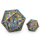 Gamers Guild AZ HYMGHO 45mm Dragon D20 -Brushed Rainbow HYMGHO