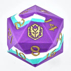 Gamers Guild AZ HYMGHO 55mm Chonk Rubber Silicon D20 - Celestial Gleam HYMGHO