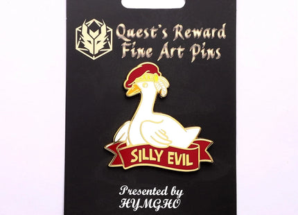 Gamers Guild AZ HYMGHO Alternative Alignments Enamel Pin - Silly Evil Goose HYMGHO