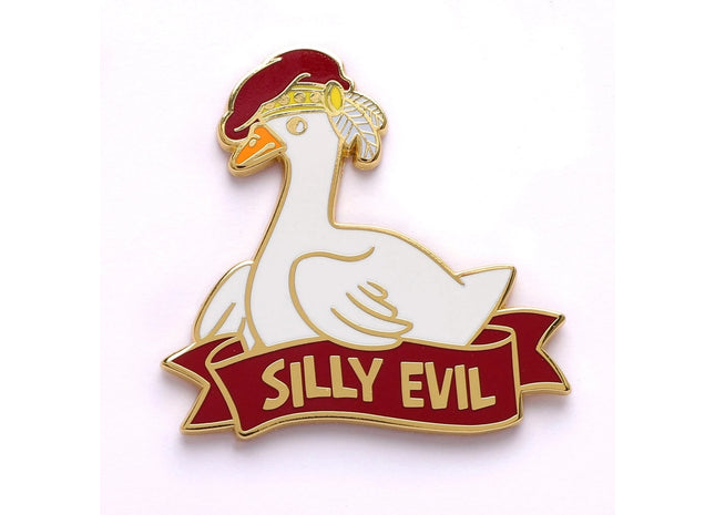 Gamers Guild AZ HYMGHO Alternative Alignments Enamel Pin - Silly Evil Goose HYMGHO